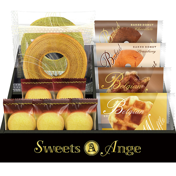 スイーツアンジュ ベルギーワッフルと焼菓子セット（SGF-CJ）